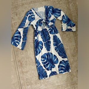 Cute tie front dress perfect for vacation or wedding!